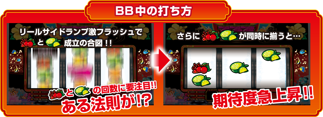 BB時の打ち方